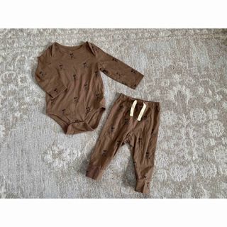 Baby GAP   ロンパース、パンツセット　6-12month  (ロンパース)