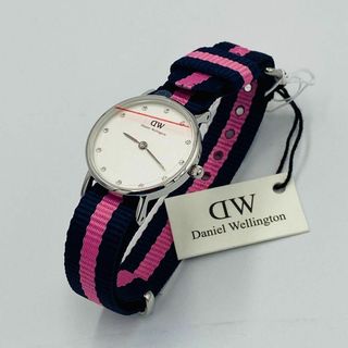 ダニエルウェリントン(Daniel Wellington)の未使用品 ★ダニエルウェリントン★ 腕時計 小 シルバー ネイビー ピンク(腕時計)