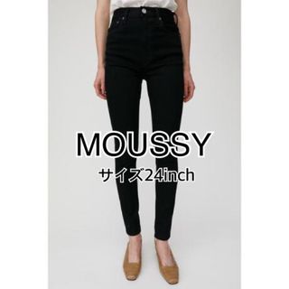 マウジー(moussy)のmoussy マウジー　HW Rebirth BLACK SKINNY(デニム/ジーンズ)