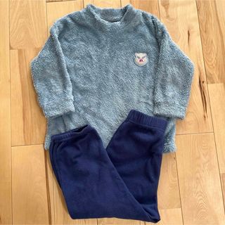 ユニクロ(UNIQLO)のユニクロ　フリース　パジャマ　110(パジャマ)