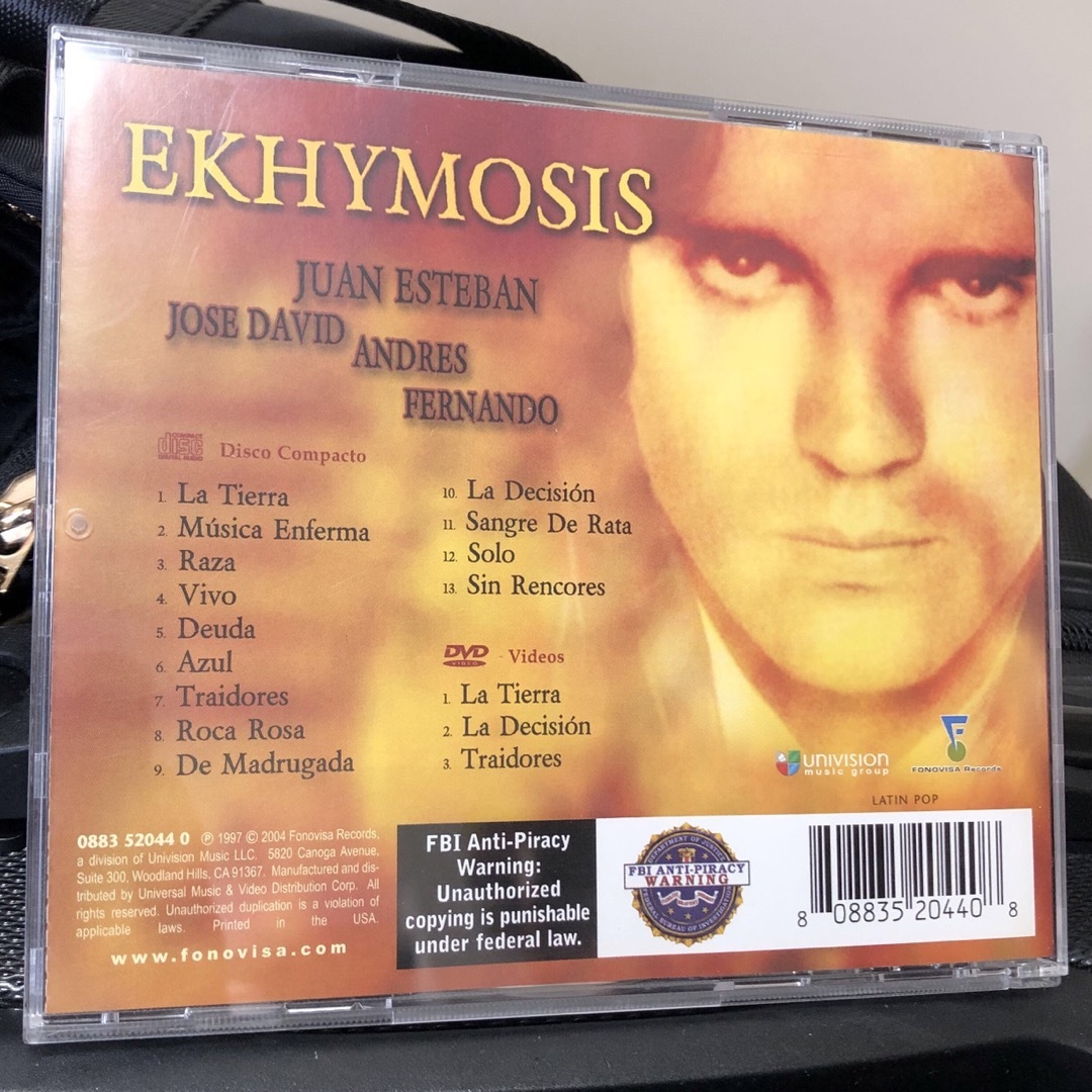 EKHYMOSIS JUANES エンタメ/ホビーのCD(ワールドミュージック)の商品写真
