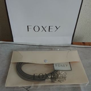 フォクシー(FOXEY)のFOXEY スマートフォンストラップ(ケース付き)(iPhoneケース)