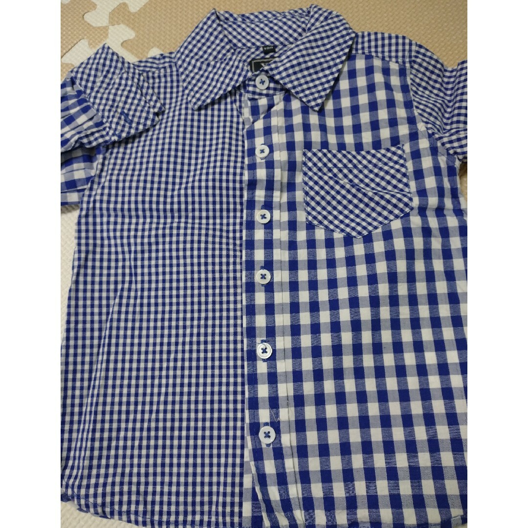 男の子シャツ100 キッズ/ベビー/マタニティのキッズ服男の子用(90cm~)(Tシャツ/カットソー)の商品写真