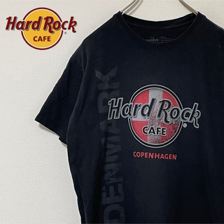 ハードロックカフェ(Hard Rock CAFE)の海外古着！国内未発売ハードロックカフェコペンハーゲンTシャツ(M)(Tシャツ/カットソー(半袖/袖なし))