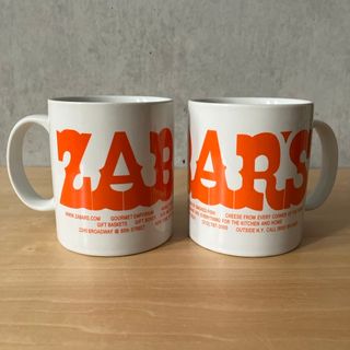 【USED】 ZABAR'S マグカップ ×2(グラス/カップ)