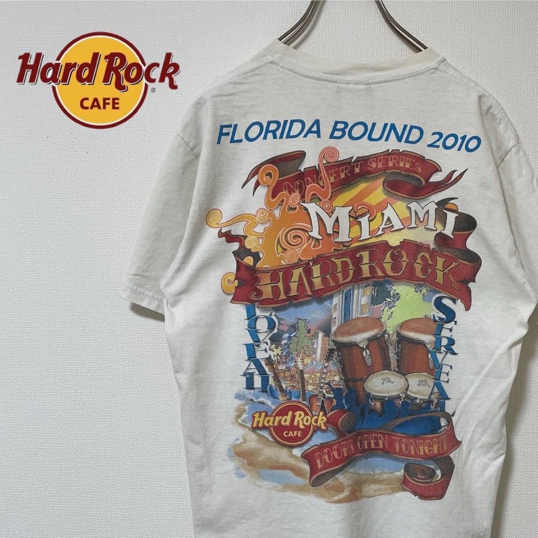 Hard Rock CAFE(ハードロックカフェ)のリアルビンテージのハードロックカフェTシャツ 本物の古着ファン向け希少品(M) メンズのトップス(Tシャツ/カットソー(半袖/袖なし))の商品写真