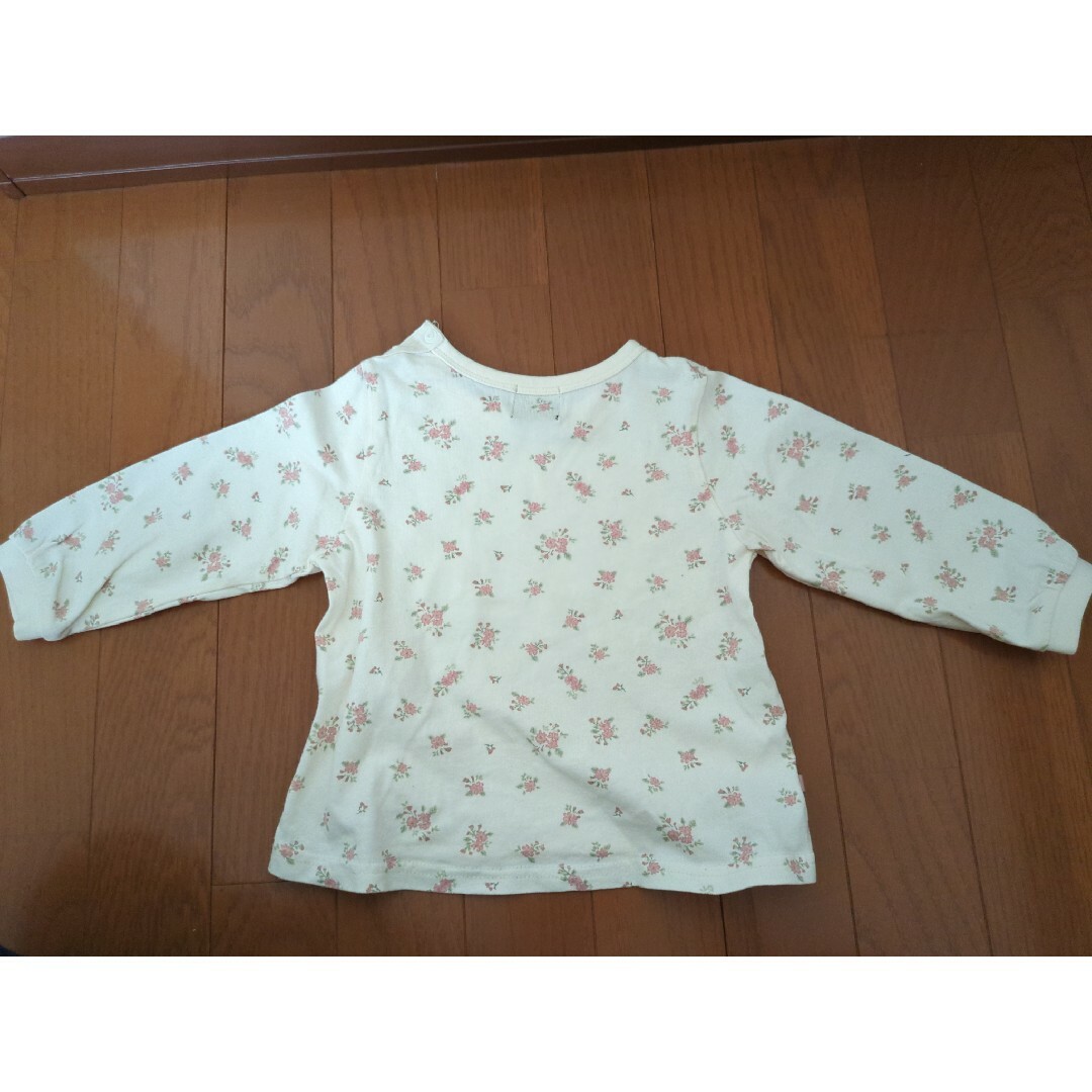 petit main(プティマイン)のプティマイン　キッズ　女の子　９０センチ キッズ/ベビー/マタニティのキッズ服女の子用(90cm~)(Tシャツ/カットソー)の商品写真