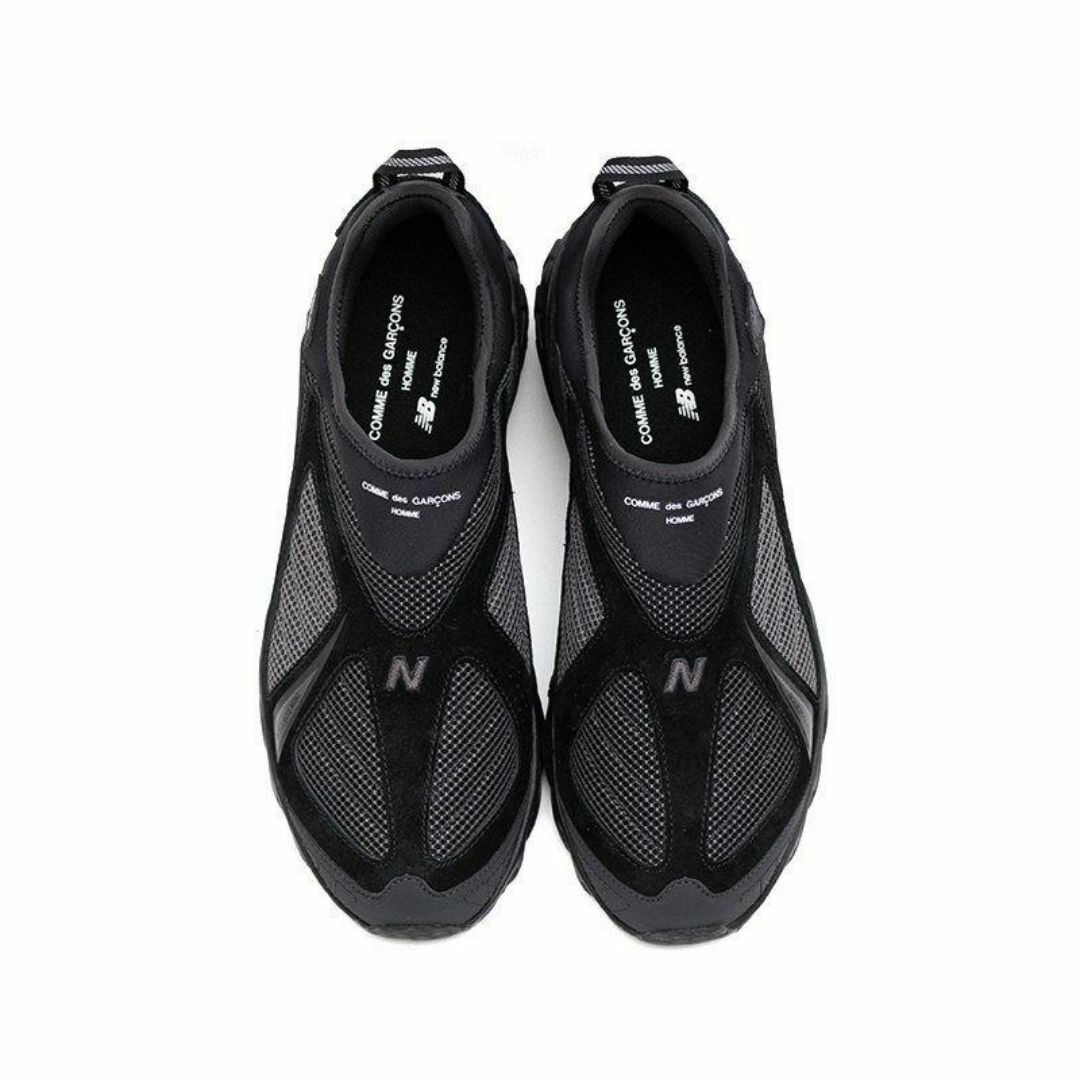 COMME des GARCONS HOMME(コムデギャルソンオム)のコム デ ギャルソン・オム × ニューバランス ML610S 25cm 黒 メンズの靴/シューズ(スニーカー)の商品写真