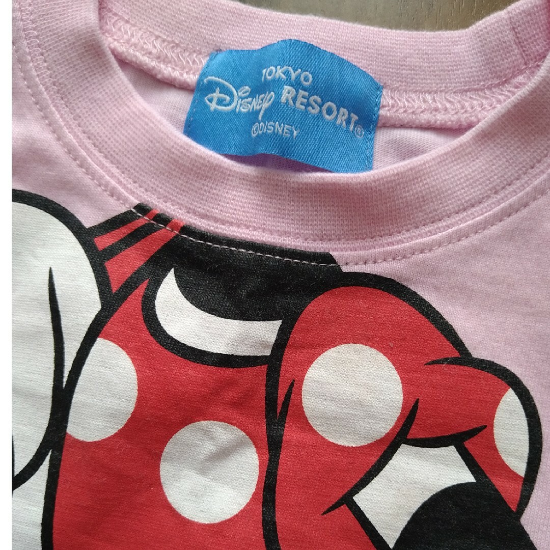 Disney(ディズニー)の美品　ディズニーTシャツ　100cm キッズ/ベビー/マタニティのキッズ服女の子用(90cm~)(Tシャツ/カットソー)の商品写真