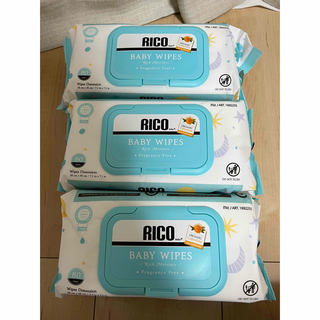 リコ(RICO)のコストコ  RICO おしりふき ベビーワイプ　3個セット(ベビーおしりふき)