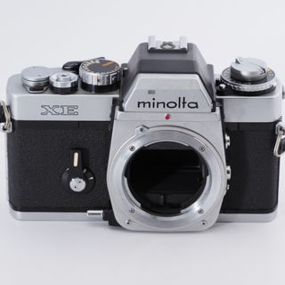 コニカミノルタ(KONICA MINOLTA)の【ジャンク品】MINOLTA ミノルタ フィルム一眼レフカメラ XE シルバー ボディ #9374(フィルムカメラ)