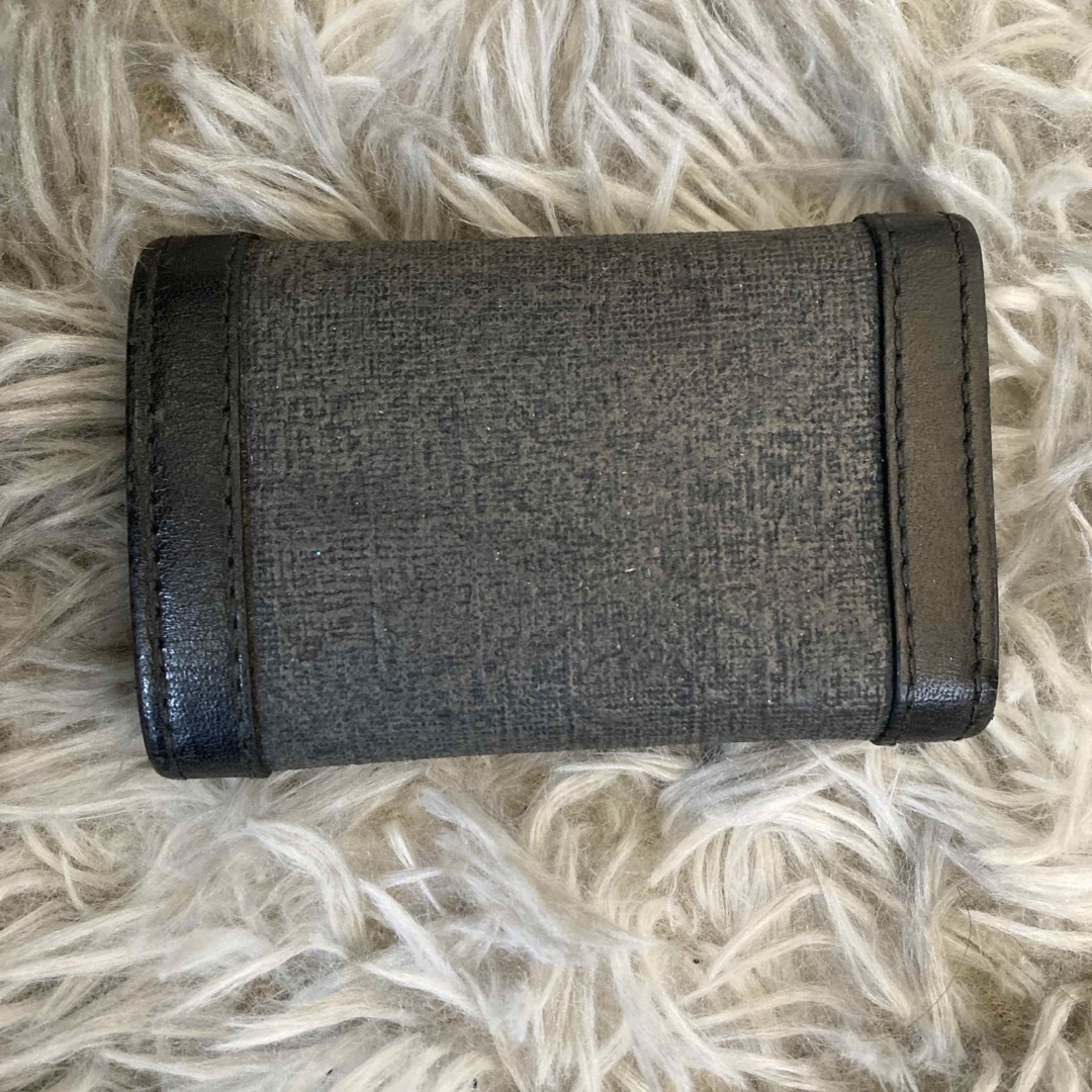 Gucci(グッチ)の【GUCCI】　ブラックキーケース_GGプラス/レザー/BLK/メンズ メンズのファッション小物(キーケース)の商品写真