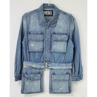 ディーゼル(DIESEL)の〓ディーゼルキッズ/DIESEL kids〓140cm デニムジャケット  青 【中古】子供服 キッズ kids ジュニア 男の子 女の子 春秋 otr 723042(シャツ/カットソー)