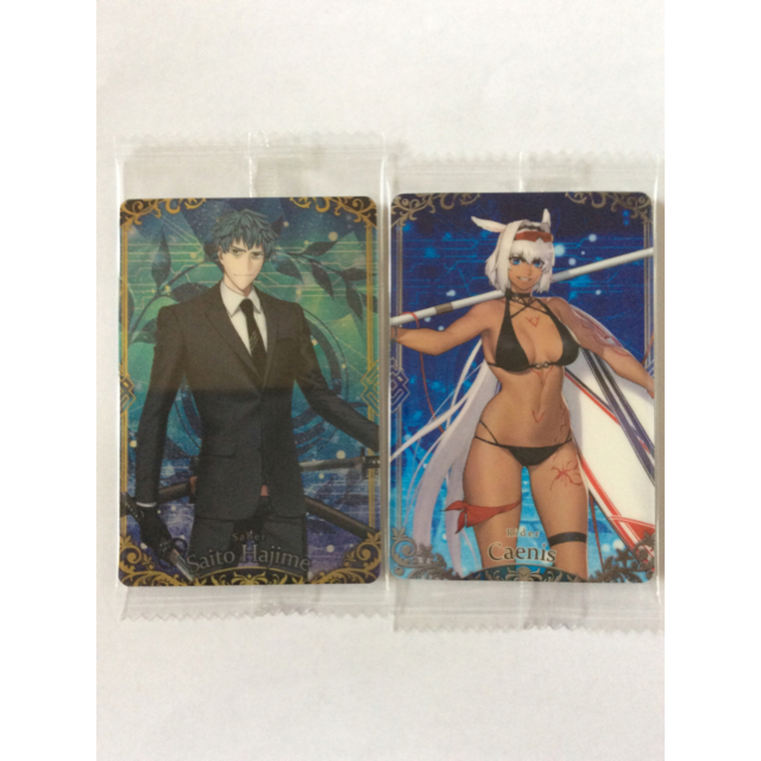 Fate Grand Order ウエハース カード 斎藤一 カイニス エンタメ/ホビーのアニメグッズ(カード)の商品写真
