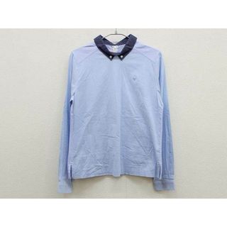 ファミリア(familiar)の【春物 新入荷!】▼ファミリア/familiar▼160cm 長袖シャツ 水色×紺【中古】 子供服 キッズ ジュニア 女の子 春 tops 123042(シャツ/カットソー)