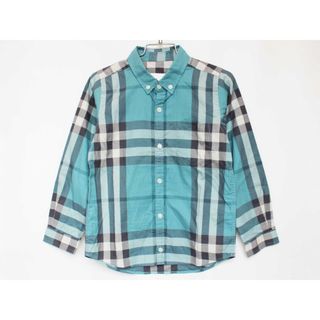 バーバリー(BURBERRY)の【春物 新入荷!】[バーバリー/BURBERRY]116cm 長袖シャツ ブルー系【中古】子供服 キッズ kids 男の子 春秋 tops 623042(シャツ/カットソー)