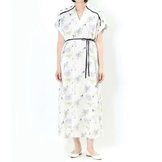 マメ(mame)のMame Kurogouchi Flower Printed Dress(ロングワンピース/マキシワンピース)