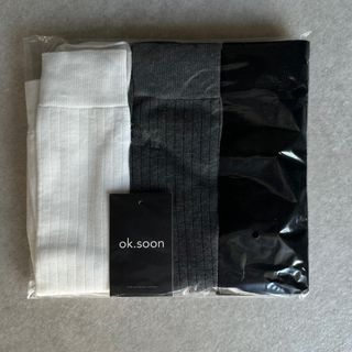 oksoon ok.soon 3pack lib socks ソックス(ソックス)