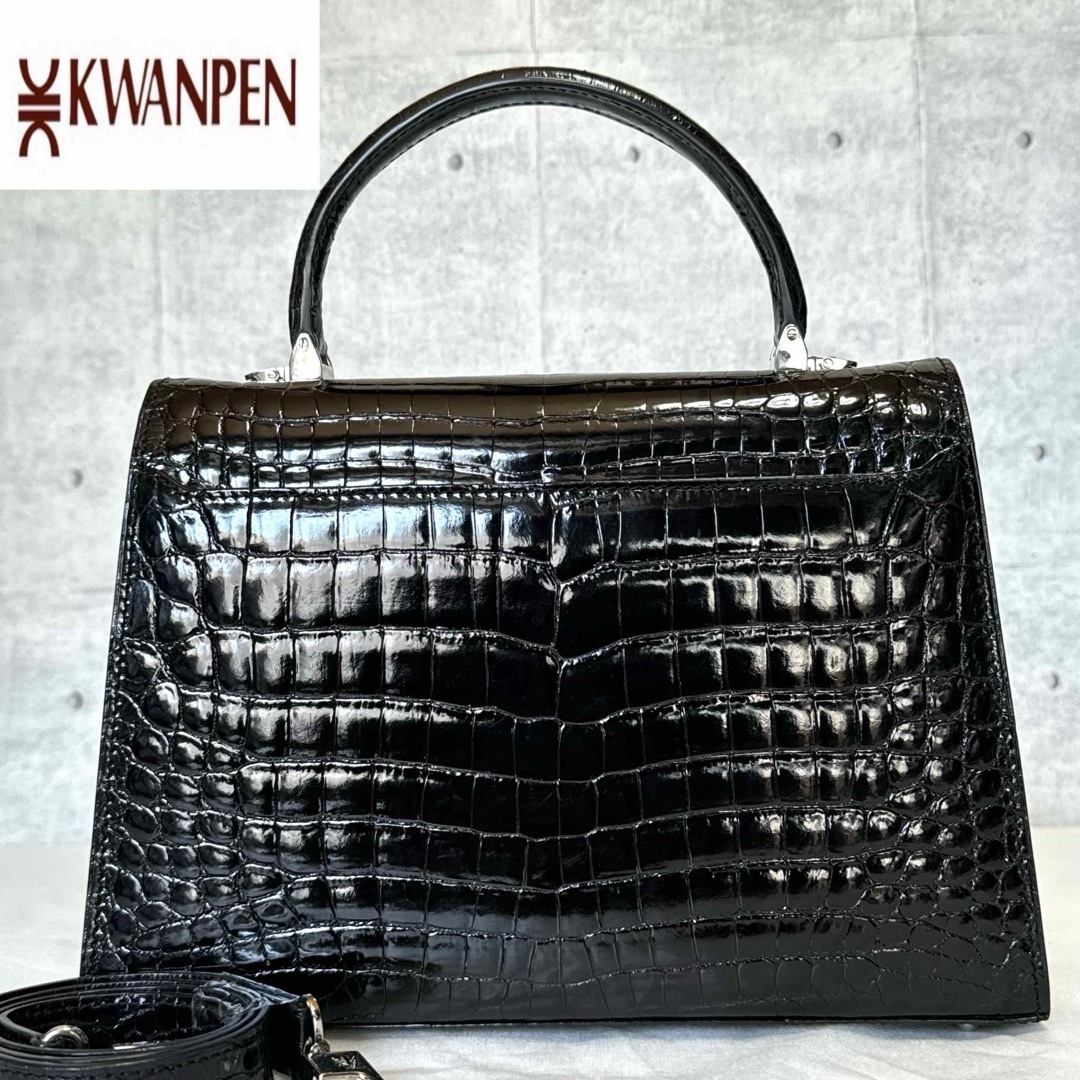 K473 未使用☆ KWANPEN クワンペン クロコダイル 財布 こだわら K473 未使用☆ KWANPEN クワンペン クロコダイル 財布 こだわら