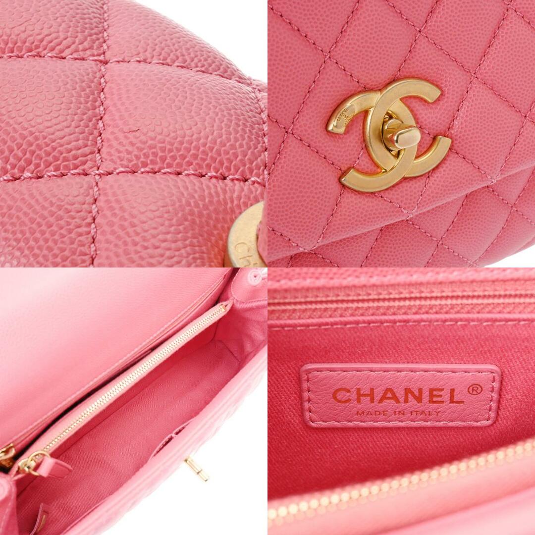 CHANEL(シャネル)のシャネル マトラッセ トップハンドル 29 2WAY ハンドバッグ ピンク レディースのバッグ(ハンドバッグ)の商品写真