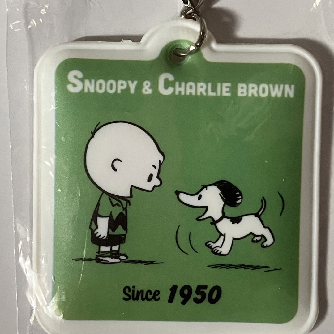 SNOOPY(スヌーピー)の新品未使用  スヌーピー  70周年 チャームマスコットキーホルダー 2021年 レディースのファッション小物(キーホルダー)の商品写真