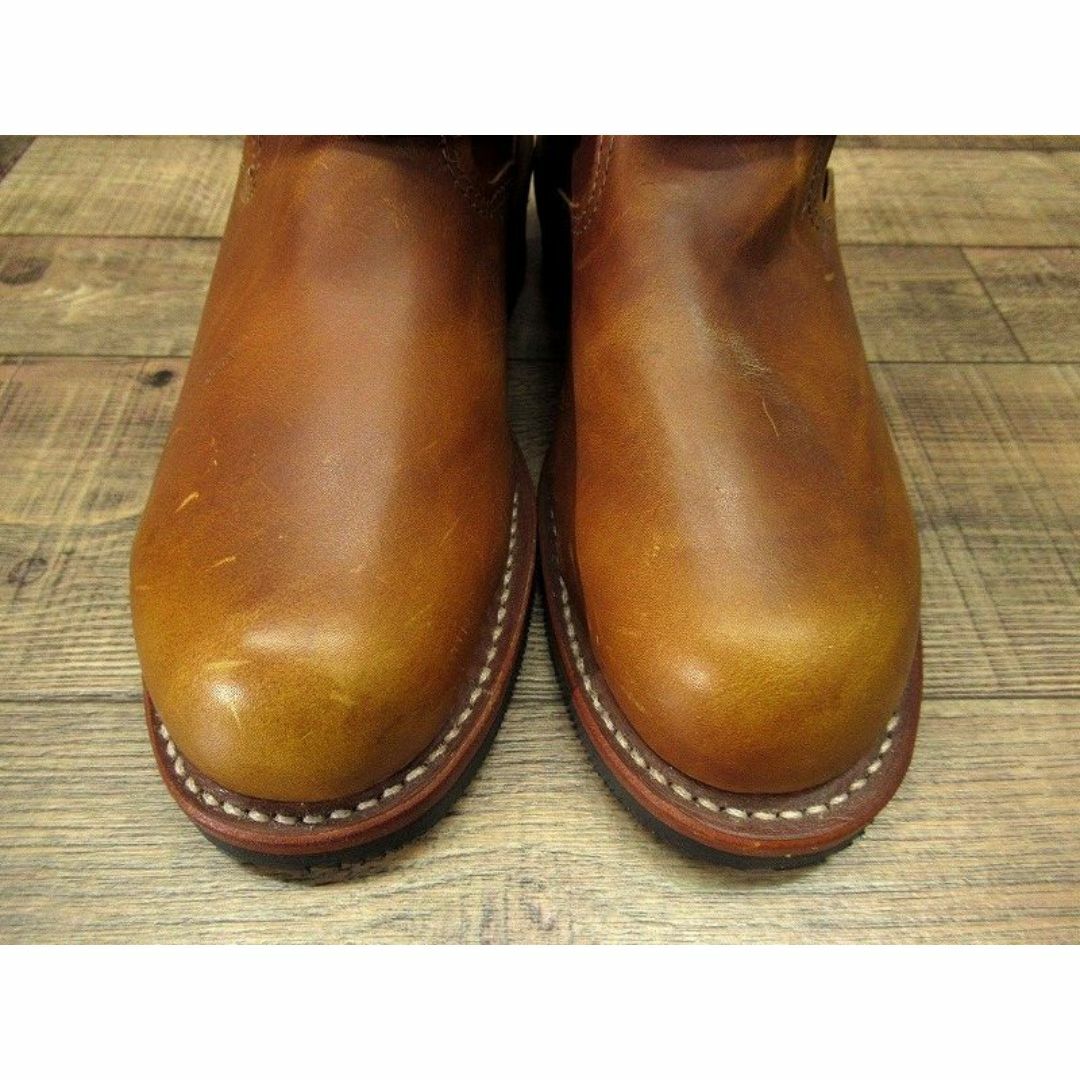 CHIPPEWA(チペワ)の新品 チペワ 91066 スプリットレザー エンジニア ブーツ タン 25.5 メンズの靴/シューズ(ブーツ)の商品写真