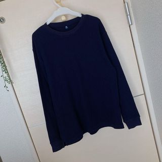 ユニクロ(UNIQLO)のUNIQLO サーマルワッフルトップス(Tシャツ/カットソー)