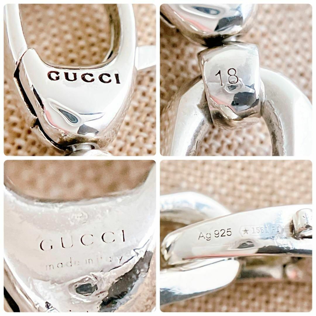 Gucci(グッチ)の【新品仕上げ】グッチ GUCCI 925 ブレスレット シルバー メンズ 983 メンズのアクセサリー(ブレスレット)の商品写真