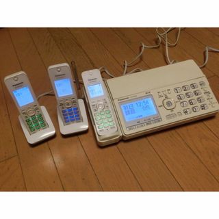 パナソニック(Panasonic)のパナソニックＦＡＸ KX-PD583 子機２台付き(OA機器)