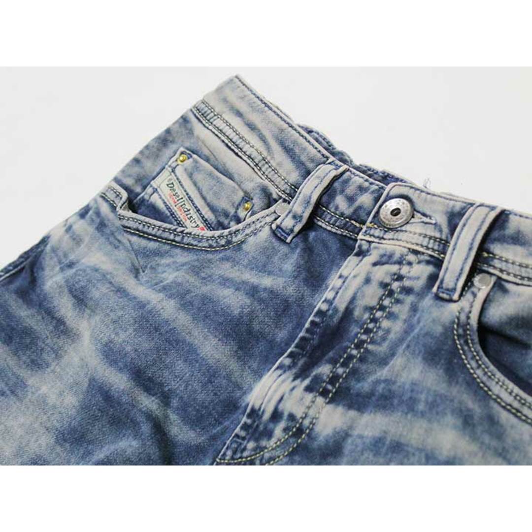 DIESEL(ディーゼル)の【春物 新入荷!】‡ディーゼルキッズ/DIESEL kids‡140cm ジーンズ/デニムパンツ/ ロングパンツ/長ズボン インディゴ【中古】子供服 キッズ kids ジュニア 男の子 女の子 春秋冬 bottoms 223042 キッズ/ベビー/マタニティのキッズ服女の子用(90cm~)(パンツ/スパッツ)の商品写真