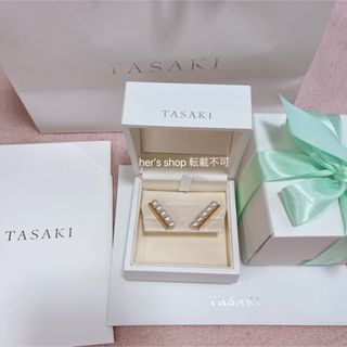 タサキ(TASAKI)のタサキ tasaki バランス プラス ピアス イエローゴールド(ピアス)