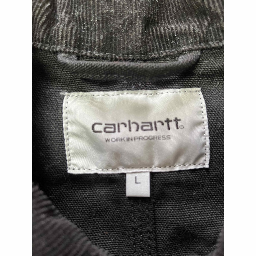 Charhartt WIP(カーハートダブリューアイピー)の美品 Carhartt WIP MICHIGAN COAT L カーハート メンズのジャケット/アウター(カバーオール)の商品写真