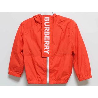 バーバリー(BURBERRY)の【春物 新入荷!】‡バーバリー/BURBERRY‡100cm ナイロンジャンパー/ナイロンブルゾン/ウィンドブレーカー オレンジ【中古】子供服 キッズ kids 男の子 女の子 春秋 otr 623042(ジャケット/上着)