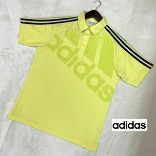 アディダス(adidas)の☆美品☆【adidas アディダス ゴルフウェア 半袖ポロシャツ メンズ Ｍ】(ウエア)