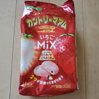 フジヤ(不二家)の【期間限定品】カントリーマアム　贅沢チョコ　不二家　いちごMIX(菓子/デザート)