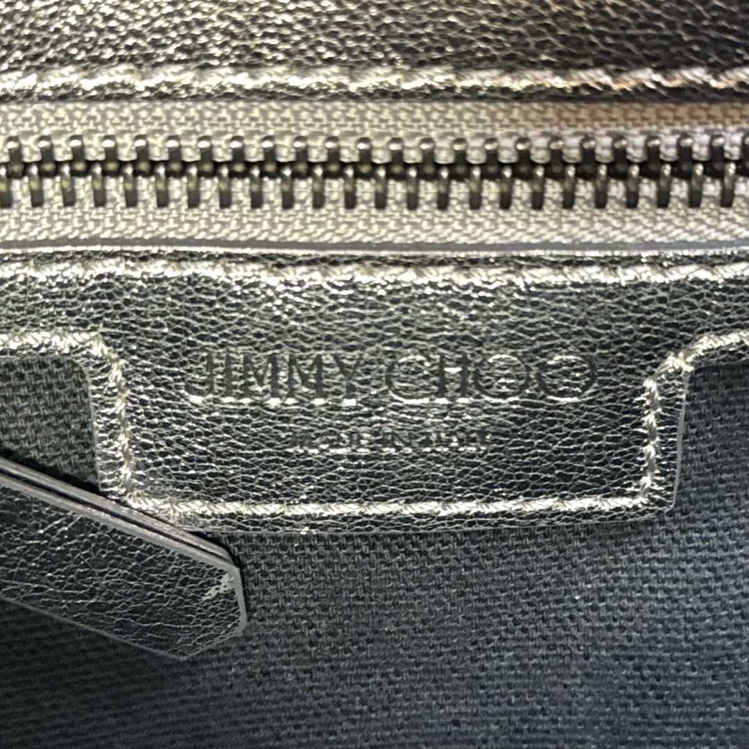 JIMMY CHOO】HELIA/S シルバー キルティング ショルダーバッグ JIMMY CHOO】HELIA/S シルバー キルティング ショルダーバッグ