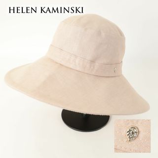 ヘレンカミンスキー(HELEN KAMINSKI)の088 新品 ヘレンカミンスキー ハット リネン Anouska 麻100％(ハット)