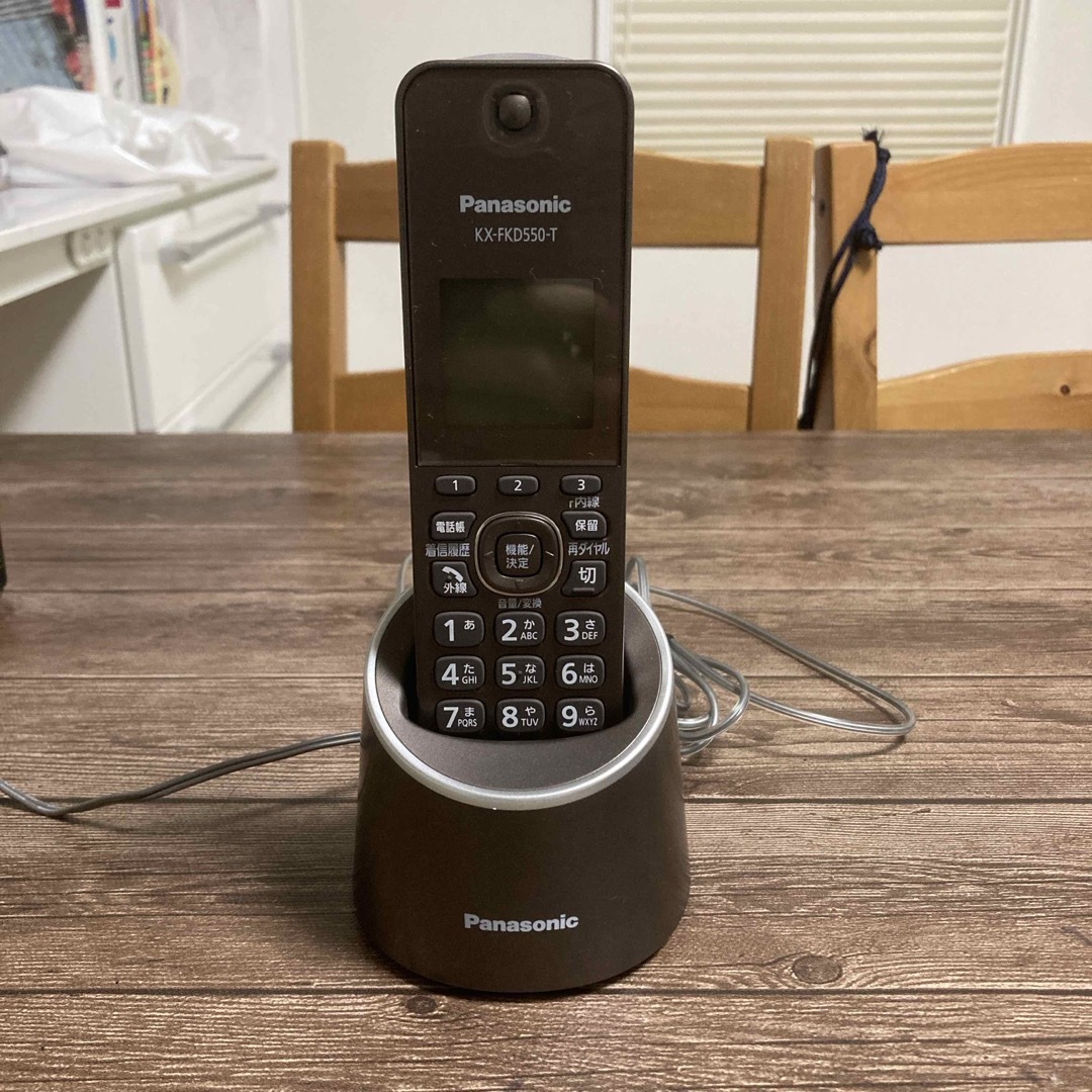 Panasonic コードレス電話機 VE-GDS15DL-T スマホ/家電/カメラのスマホ/家電/カメラ その他(その他)の商品写真