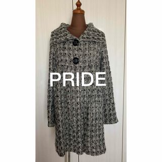 プライド(PRIDE)のPRIDE プライド チェック ウール コート(ロングコート)