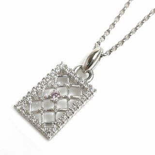 タサキ(TASAKI)のTASAKI タサキ Pt900プラチナ Pt850プラチナ ネックレス ダイヤモンド0.53ct 11.4g 45～51cm レディース【中古】(ネックレス)