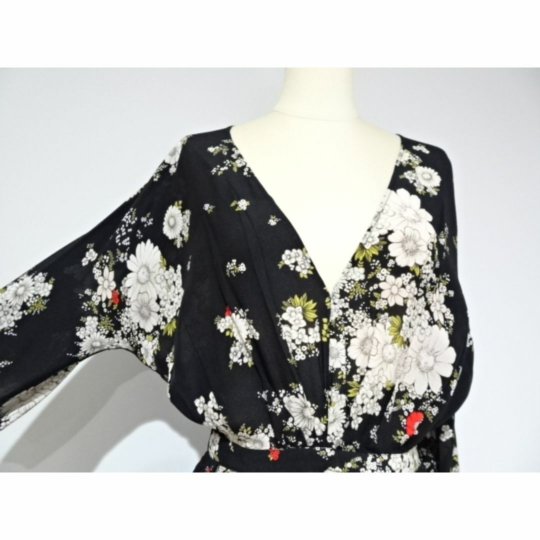 美品】N21ヌメロ ヴェントゥーノシルクプリントワンピース