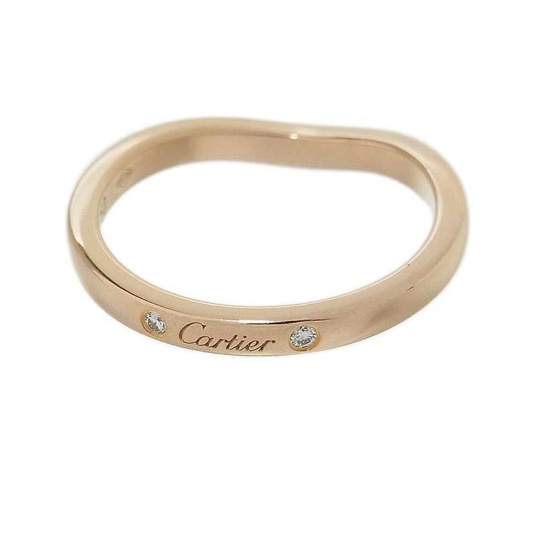 Cartier(カルティエ)の　カルティエ Cartier バレリーナ ウェディングリング 3Pダイヤモンド  K18PG ジュエリー レディースのアクセサリー(リング(指輪))の商品写真