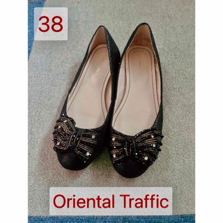 オリエンタルトラフィック(ORiental TRaffic)のオリエンタルトラフィック フラットシューズ 38(24cm)(バレエシューズ)