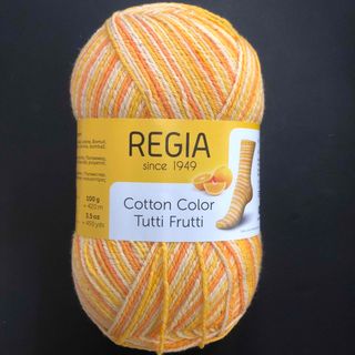 REGIA Cotton Color Tutti Frutti オレンジ(生地/糸)