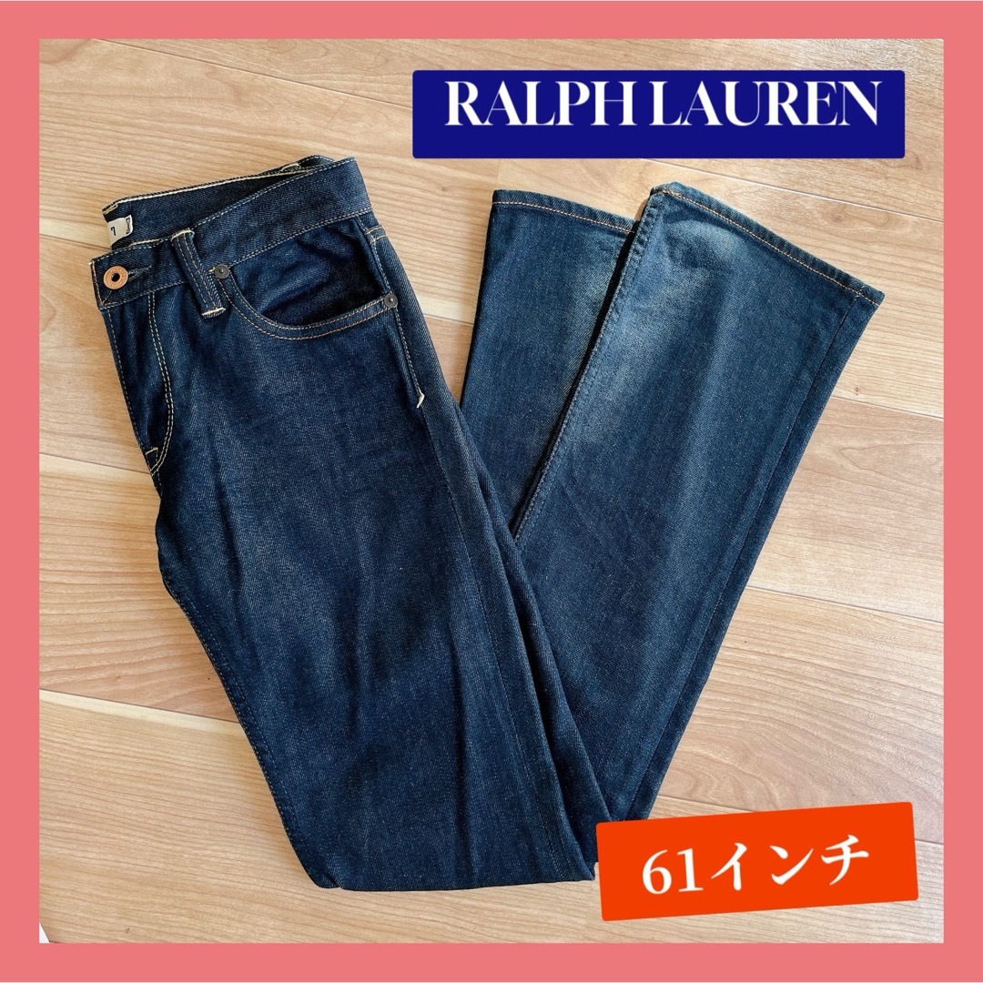 Ralph Lauren(ラルフローレン)のRALPH LAUREN ラルフローレン ジーパン　S インディゴ　ストレート レディースのパンツ(デニム/ジーンズ)の商品写真