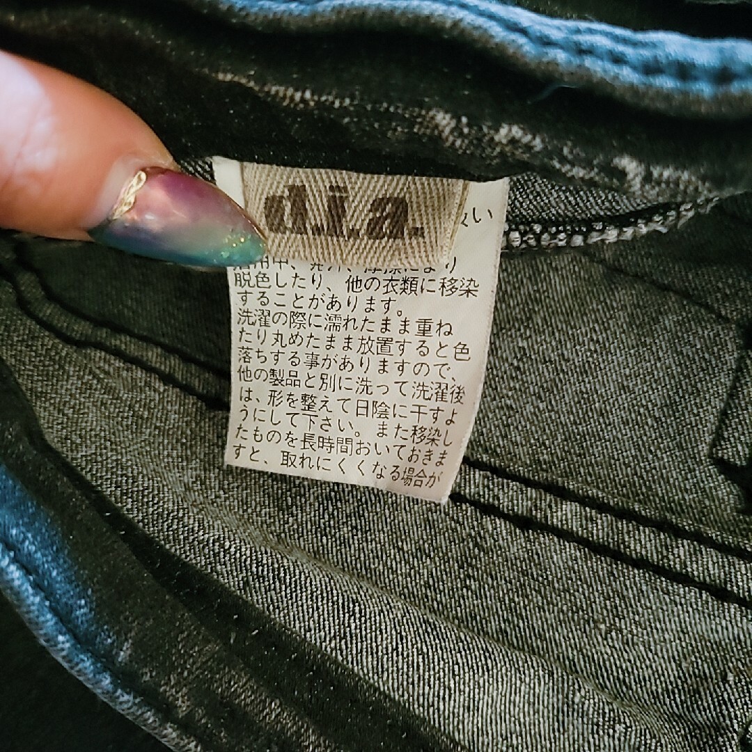 d.i.a(ダイア)のd.i.a バックチェーン付スタッズ デニム レディースのパンツ(デニム/ジーンズ)の商品写真