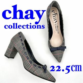 ダイアナ(DIANA)のchay collections チャイ ダイアナ パンプス チェック リボン(ハイヒール/パンプス)