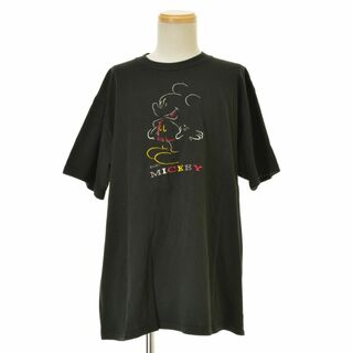 ディズニー(Disney)の【DISNEY】90s MICKEY ミッキー 刺繍半袖Tシャツ(Tシャツ/カットソー(半袖/袖なし))