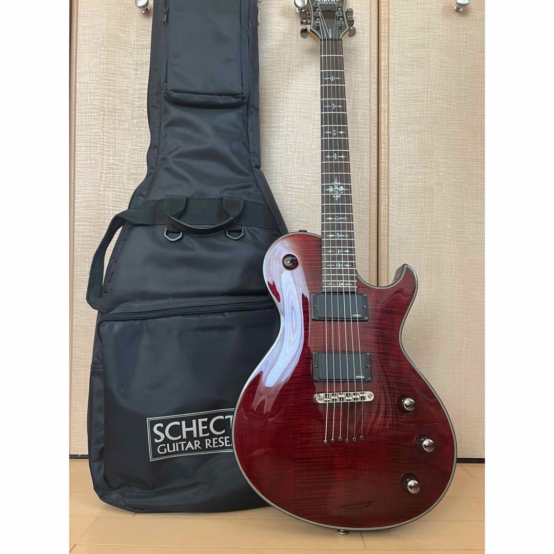 SCHECTER(シェクター)の【EMG搭載】schecter damien solo elite 楽器のギター(エレキギター)の商品写真