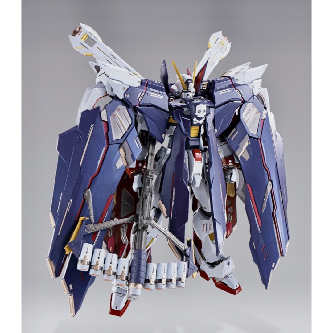 BANDAI(バンダイ)のMETAL BUILD クロスボーンガンダム X0 & X1 フルクロス セット ハンドメイドのおもちゃ(フィギュア)の商品写真